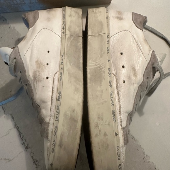 Golden Goose Hi-Star shoe size 7.  Box and Dust Bag - Picture 5 of 15